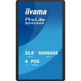iiyama ProLite S2425AS-B1P, Public Display schwarz (matt), FullHD, IPS, POE, HDMI, USB