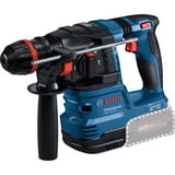 Bosch Professional Akku-Bohrhammer GBH 18V-22 X Professional, 18Volt blau/schwarz, 2x Li-Ionen Akku 4,0Ah, ONECHUCK, in L-BOXX