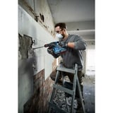 Bosch Professional Akku-Bohrhammer GBH 18V-22 X Professional, 18Volt blau/schwarz, 2x Li-Ionen Akku 4,0Ah, ONECHUCK, in L-BOXX