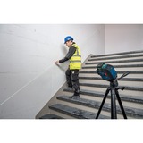 Bosch Professional Linienlaser GLL 80-33 G Professional blau/schwarz, Li-Ion-Akku 3,0Ah, grüne Laserlinien, inkl. Universalhalter LB 10, Deckenklemme DK 20