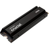Crucial P510 1 TB mit Kühlkörper, SSD schwarz, PCIe 5.0 x4, NVMe, M.2 2280