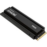 Crucial P510 1 TB mit Kühlkörper, SSD schwarz, PCIe 5.0 x4, NVMe, M.2 2280