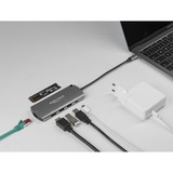 DeLOCK USB Type-C Dockingstation mit M.2 Slot grau