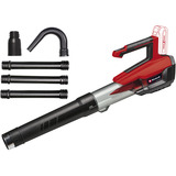 EINHELL Professional  Akku-Laubbläser GP-LB 18/200 LI  rot/schwarz, 1x Li-Ion-Akku 4,0 Ah Plus, mit Dachrinnen-Reinigungsset