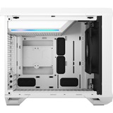 Fractal Design Torrent Nano White TG Clear Tint, Tower-Gehäuse weiß, Tempered Glass