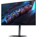 GIGABYTE MO32U QD-OLED, Gaming-Monitor 80.3 cm (31.5 Zoll), schwarz, UltraHD/4K, KVM, USB-C, AMD FreeSync Premium Pro, 165Hz Panel