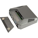 Inter-Tech ODS-727 für Raspberry Pi 4B, Gehäuse für Raspberry Pi 4 Modell B