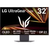 LG UltraGear 32GX870A-B OLED, Gaming-Monitor 79.9 cm (32 Zoll), schwarz, UltraHD/4K, Dual Mode, HDMI, DP, USB-C, USB-Hub, 240Hz Panel