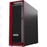 Lenovo ThinkStation P5 (30GA00ANGE), PC-System schwarz/rot, Windows 11 Pro for Workstations