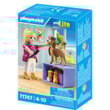 PLAYMOBIL 71747 My Life Hundefriseurin, Konstruktionsspielzeug 