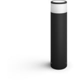 Philips HUE White & Color Ambiance Sockelleuchte Calla für den Außenbereich, LED-Leuchte schwarz