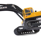 SIKU 3535 SUPER Hydraulikbagger Volvo EC 290, Modellfahrzeug gelb/schwarz