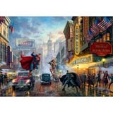 Schmidt Spiele Thomas Kinkade Studios: DC - Batman, Superman and Wonder Woman – The Trinity, Puzzle 1000 Teile