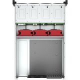 SilverStone SST-RM43-324-RS, Rack, Server-Gehäuse schwarz/rot, 4 Höheneinheiten