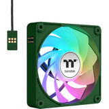 Thermaltake CT120 EX Reverse ARGB Sync PC Cooling Fan Racing Green, Gehäuselüfter grün, 3er-Pack, 120 mm