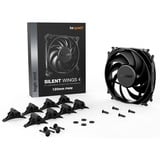 be quiet! Silent Wings 4 PWM 120x120x25, Gehäuselüfter schwarz, 120 mm