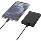 Ansmann Powerbank 10000 mAh PB222PD schwarz, 10.000 mAh, PD, Quick Charge 3.0