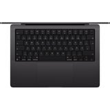 Apple MacBook Pro (14") 2024 CTO, Notebook schwarz, 48 GB, 512 GB (512 GB SSD), M4 Pro, MacOS,  Englisch International