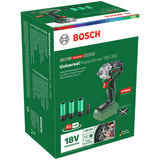 Bosch Akku-Schlagschrauber UniversalImpactDrive 18V-350 solo grün, ohne Akku und Ladegerät, inkl. 3 Steckschlüsseleinsätze, POWER FOR ALL ALLIANCE