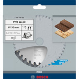Bosch Professional PRO Wood Kreissägeblatt, Ø 130mm, 30Z Bohrung 20mm, für Handkreissägen