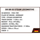 COBI DR BR 03 Steam Locomotive, Konstruktionsspielzeug 