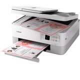 Canon PIXMA TS7451i, Multifunktionsdrucker weiß, USB, WLAN, kompatibel zu PIXMA Print Plan