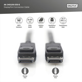 Digitus DisplayPort Anschlusskabel, UHD 8K schwarz, 5 Meter