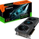 GIGABYTE GeForce RTX 4070 Ti EAGLE OC 12G, Grafikkarte 3x DisplayPort, 1x HDMI 2.1