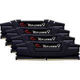 G.Skill DIMM 128 GB DDR4-3200 Quad-Kit, Arbeitsspeicher schwarz, F4-3200C16Q-128GVK, Ripjaws V, XMP