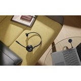 Jabra Engage 55 MS, Headset schwarz, Basisstation, USB-A, Stereo