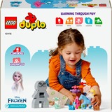 LEGO 10418 DUPLO Disney Elsa und Bruni im Zauberwald, Konstruktionsspielzeug 