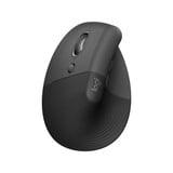 Logitech Lift, Maus graphit/schwarz, für Linkshänder, Logi Bolt, Bluetooth, Windows/macOS/iPadOS
