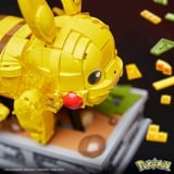 MEGA Pokémon bewegliches Pikachu Bausteine-Set mit mechanisierter Bewegung, Konstruktionsspielzeug 1095 Teile