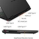 OMEN 16-ap0051ng, Gaming-Notebook schwarz, AMD Ryzen AI 5 340, NVIDIA GeForce RTX 5050, 16 GB DDR5, 512 GB (512 GB SSD), Windows 11 Home