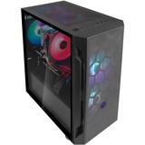 SilverStone FARA H1M PRO, Tower-Gehäuse schwarz, Tempered Glass