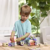 Spin Master Melissa & Doug - Blockables Fahrzeuge Spielset, Konstruktionsspielzeug 