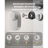 SwitchBot Ultra Max Vision Combo, Set silber