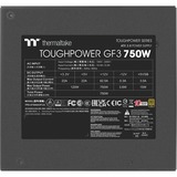 Thermaltake Toughpower GF3 750W, PC-Netzteil schwarz, 5x PCIe, Kabel-Management, 750 Watt