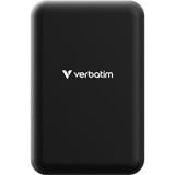 Verbatim Wireless Powerbank Charge 'n' Go 20.000mAh schwarz, Qi, PD 3.0, Quick Charge 3.0