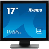 iiyama ProLite T1732MSC-B1SAG, LED-Monitor 43 cm (17 Zoll), schwarz (matt), SXGA, TN, Touchscreen, HDMI, DisplayPort, VGA, USB