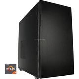 ALTERNATE PC We Love Gaming AMD Edition, Gaming-PC schwarz, Windows 10 Home 64-Bit
