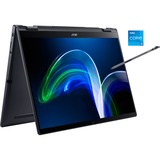 Acer TravelMate Spin P6 (TMP614RN-52-578E), Notebook schwarz, Windows 11 Pro 64-Bit, 512 GB SSD