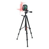 Bosch Heimwerken & Garten Kreuzlinienlaser UniversalLevel 3 Set grün/schwarz, rote Laserlinien, Reichweite 10 Meter
