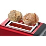 Bosch Home Kompakt-Toaster DesignLine TAT3P424DE rot/schwarz, 970 Watt, für 2 Scheiben Toast