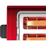 Bosch Home Kompakt-Toaster DesignLine TAT3P424DE rot/schwarz, 970 Watt, für 2 Scheiben Toast