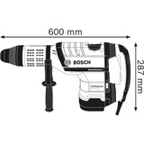 Bosch Professional Bohrhammer GBH 12-52 DV blau, 1.700 Watt, Koffer