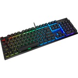 Corsair K60 RGB Pro, Gaming-Tastatur schwarz, DE-Layout, Cherry Viola