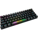 Corsair K70 PRO MINI WIRELESS, Gaming-Tastatur schwarz, DE-Layout, Cherry MX RGB Speed Silver