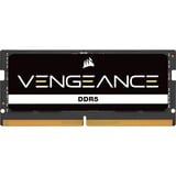 Corsair SO-DIMM 32 GB DDR5-4800  , Arbeitsspeicher schwarz, CMSX32GX5M1A4800C40, Vengeance