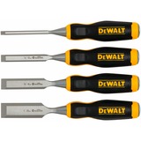 DeWALT Stechbeitel-Set, 4-teilig schwarz/gelb, 6 / 12 / 18 / 25mm